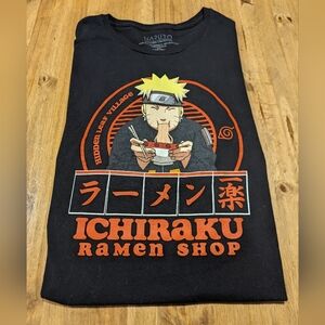 Naruto Ichiraku Ramen Shop T-shirt Size Large